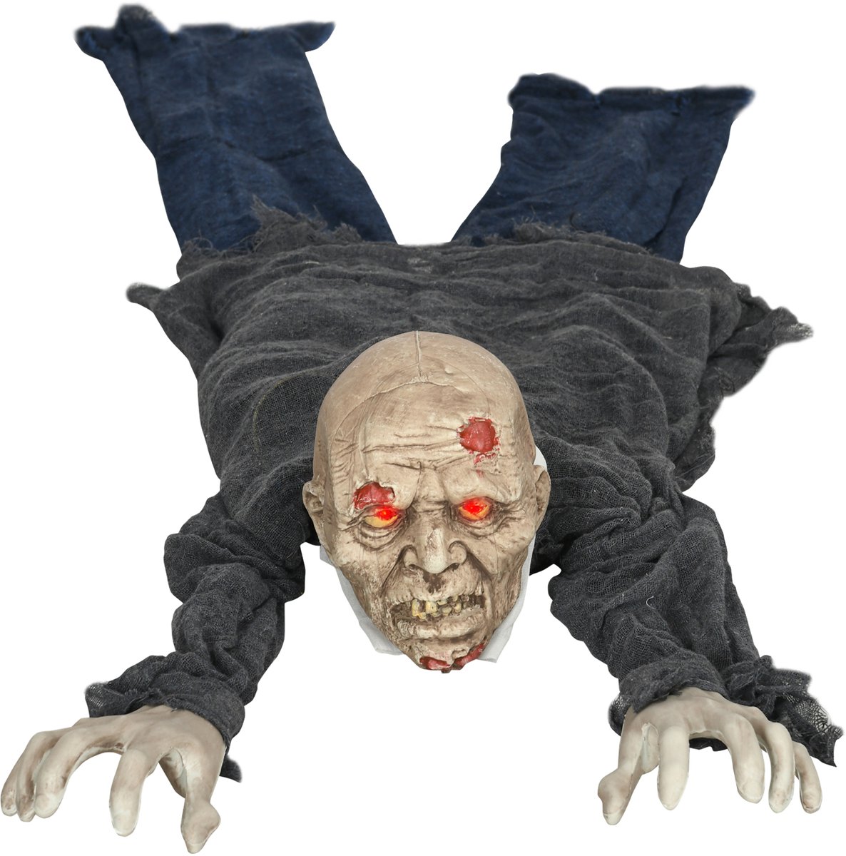 HOMCOM Halloween Decoraties Polyester, PE, Staal 45L x 20B x 159H cm Meerkleurig