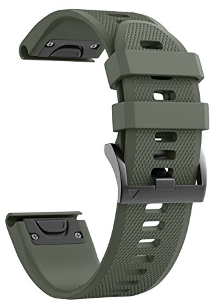 Siliconen Quick-Fit Polsband voor Fenix Horloges - 26 mm - Meerdere Kleuren