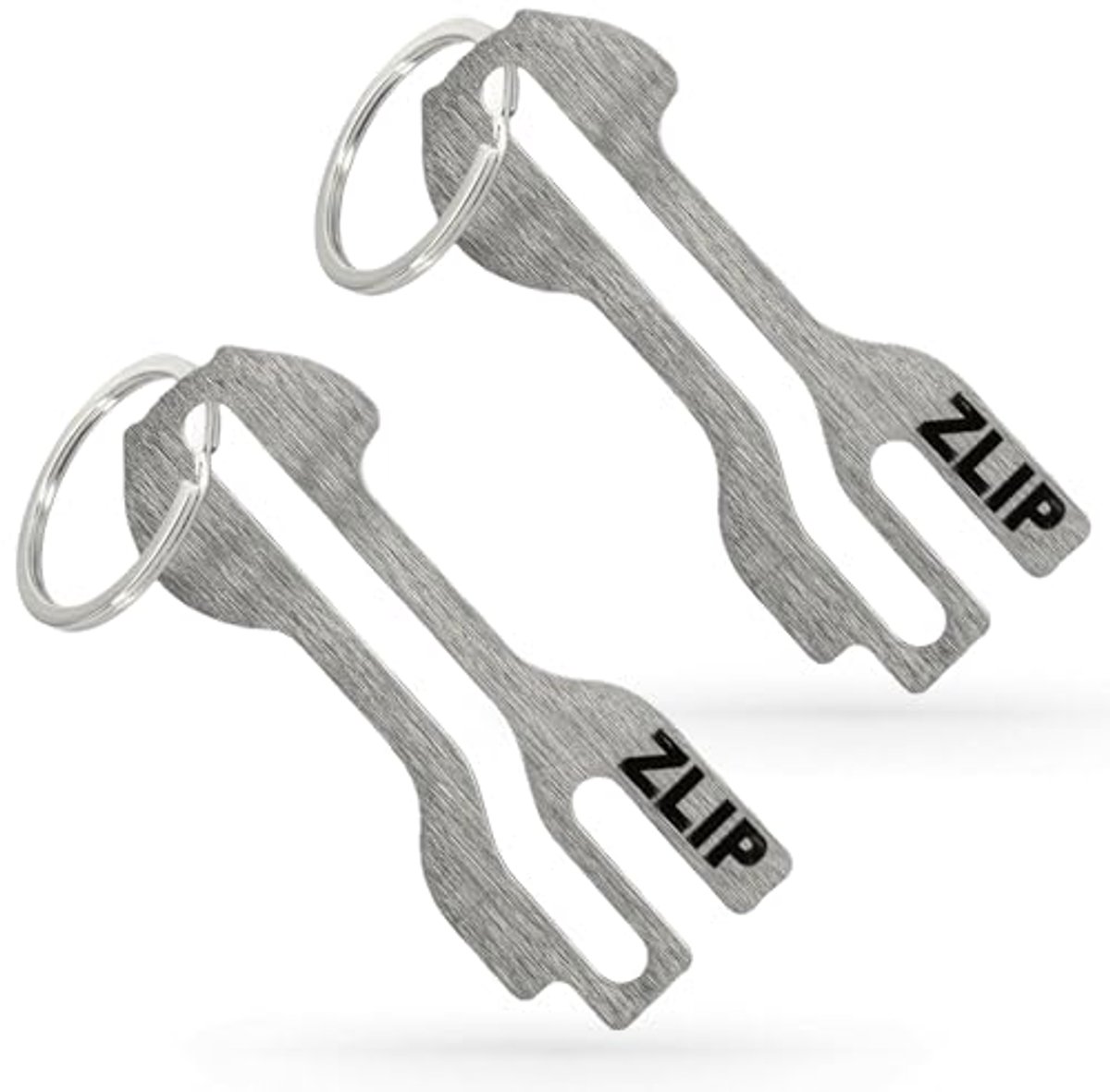 Stainless Steel Shopping Cart Opener with Key Ring - Universal Use for Easy Shopping