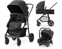 Mooiys Kai Kinderwagen - 3-in-1 reissysteem kinderwagen - Zwart