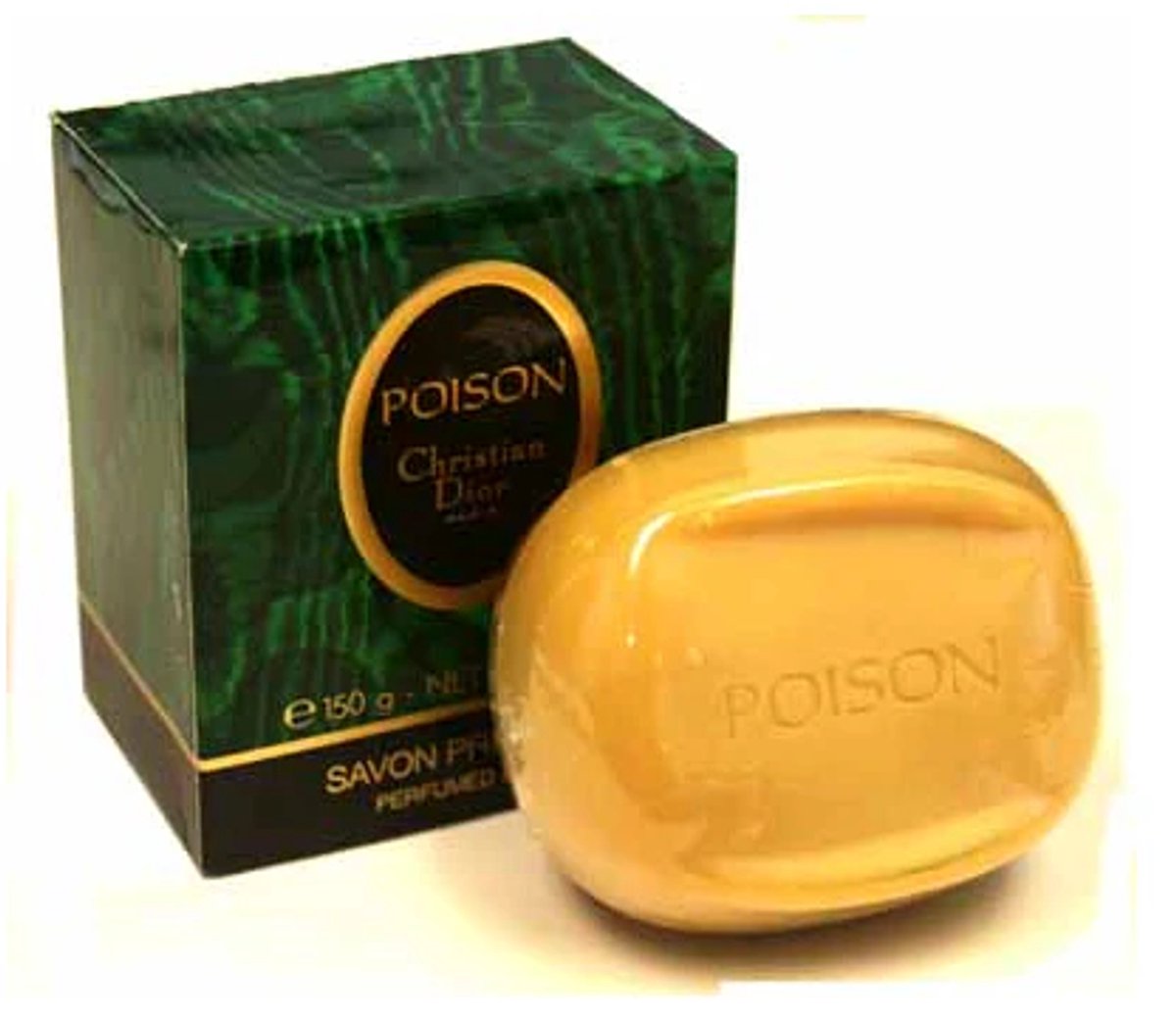 Christian Dior Poison Perfumed Soap Zeep 150g Paris, Rare Vintage