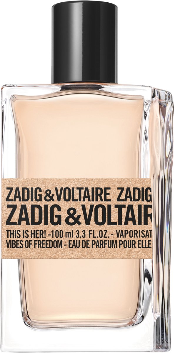Zadig & Voltaire This is Her! Vibes of Freedom 100 ml - Eau de Parfum - Damesparfum