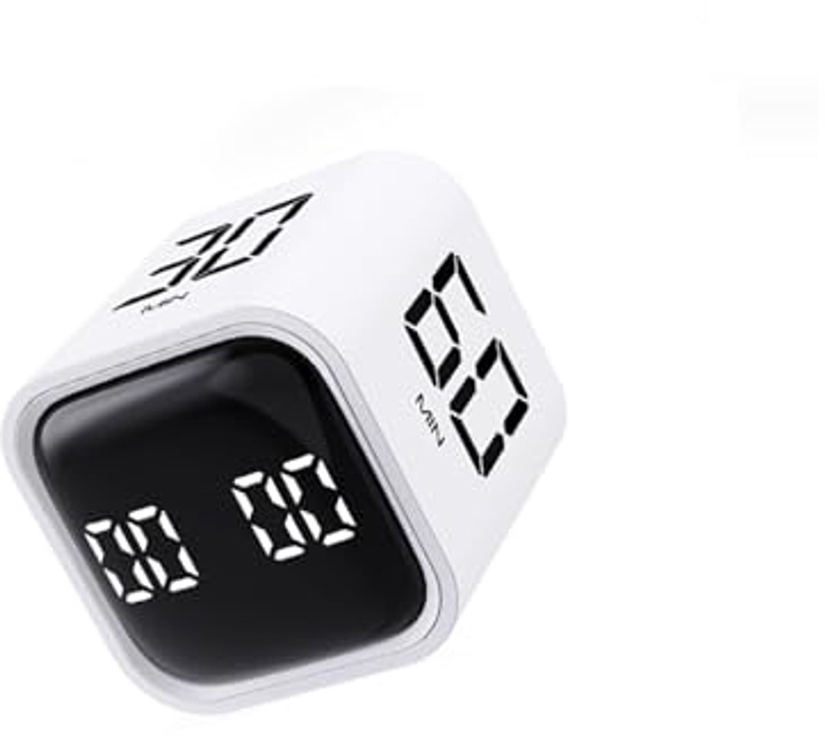 Digitale Kubustimer Afteltimer voor Keuken, Studie en Fitness - Handige Tijdmanager