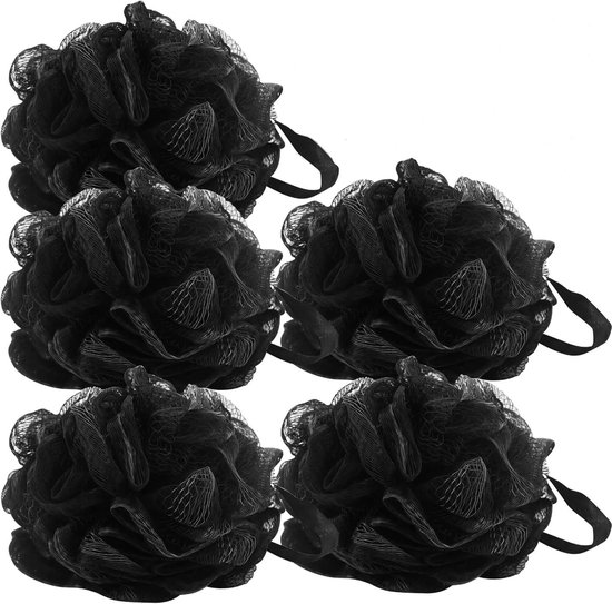 5-pack badspons - badbal - exfoliërende spons - badspons - douchespons ...