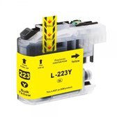 Inktcartridge Geschikt voor Brother LC223 | 1x Geel cartridge - Geschikt voor MFC J5320DW - J4120DW - J4420DW - J880DW - J480DW - J4620DW - J5620DW - J680DW - J5625DW - J4625DW - J5720DW