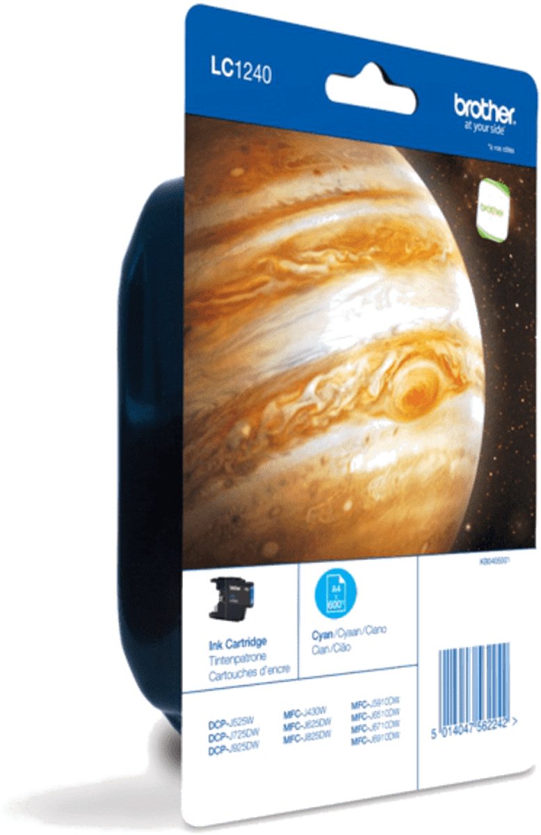 Brother LC1240CBP inktcartridge 1 stuk origineel cyaan