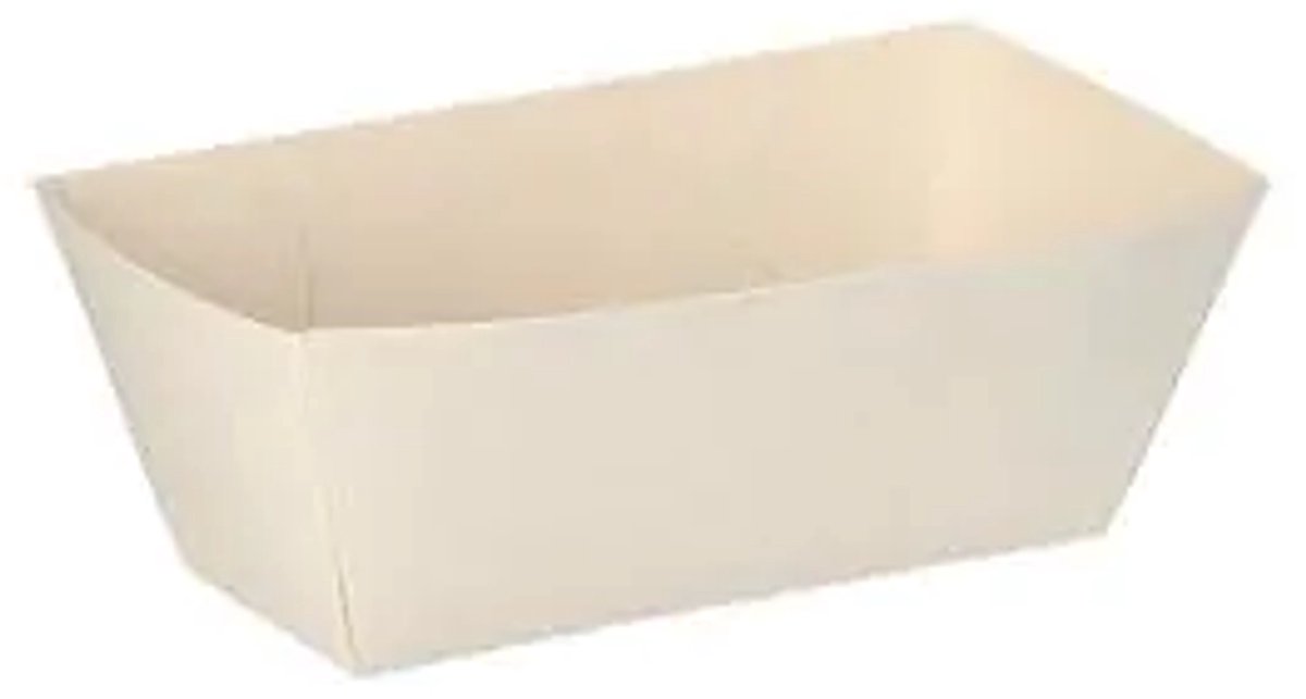SAUSBAKJE KARTON WIT (500 STUKS)
