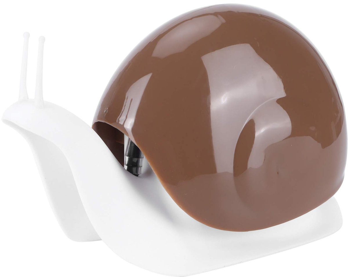 Allecto Plus - Zeepdispenser 120ml voor Keuken en Badkamer - Leuke Slak Design - Vloeibare Zeep - Dispenser met Hervulbaar Reservoir - Aanrecht Accessoire met 120 milliliter Capaciteit