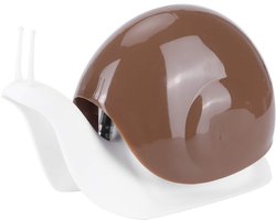 Allecto Plus - Zeepdispenser 120ml voor Keuken en Badkamer - Leuke Slak Design - Vloeibare Zeep - Dispenser met Hervulbaar Reservoir - Aanrecht Accessoire met 120 milliliter Capaciteit