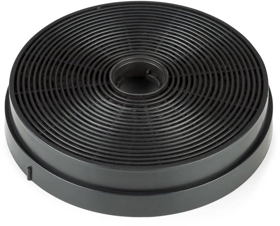vhbw 2 x actieve koolfilter vervanging voor Klarstein 10035387 voor afzuigkap, 17,5 cm
