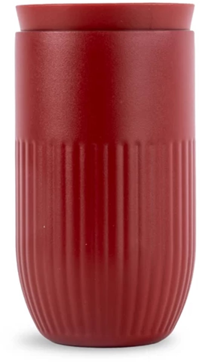 Sagaform Tova isolerende beker to go 32cl bordeaux