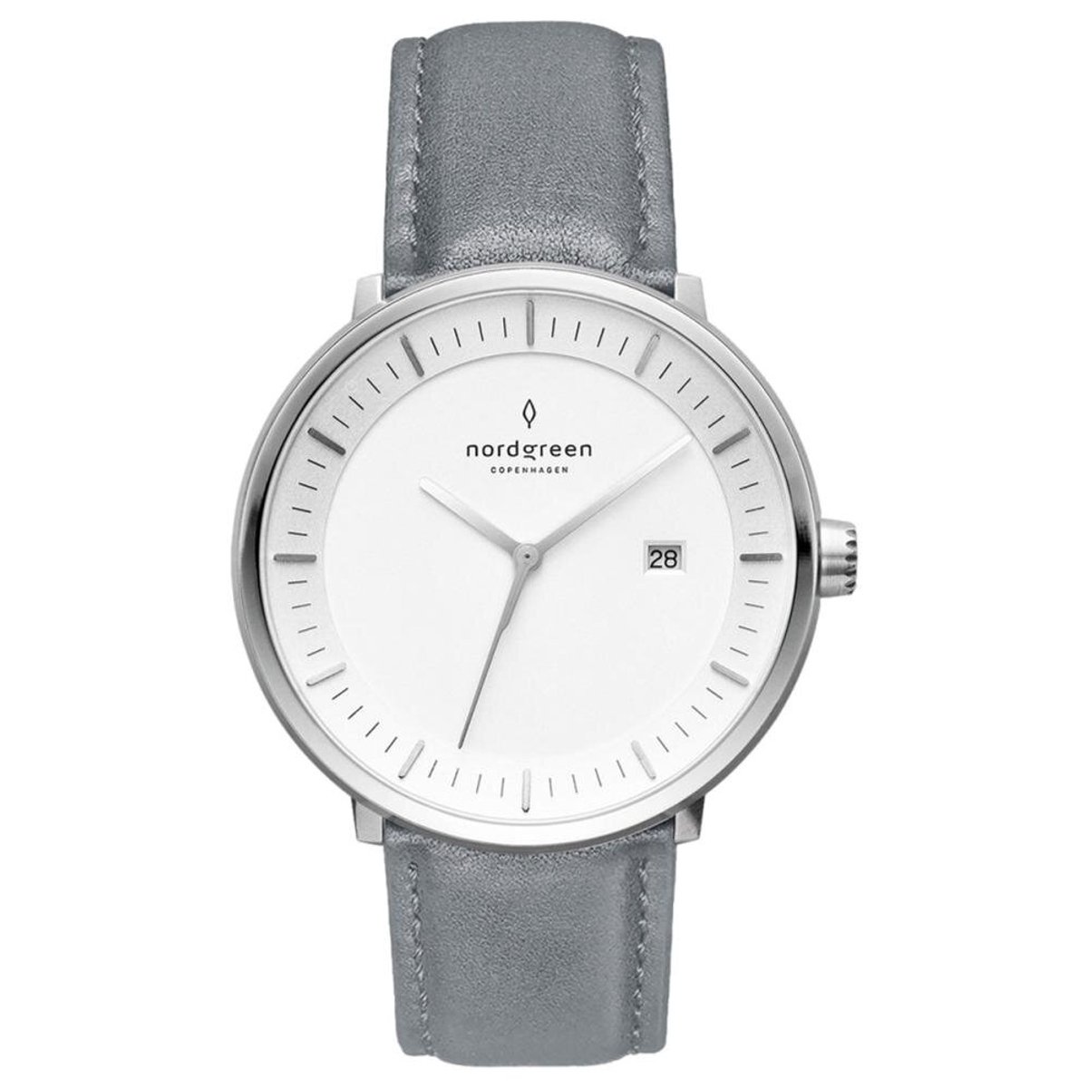 Nordgreen Copenhagen - PH36SILEGRXX - Polshorloge - Unisex - Kwarts - PHILOSOPHER