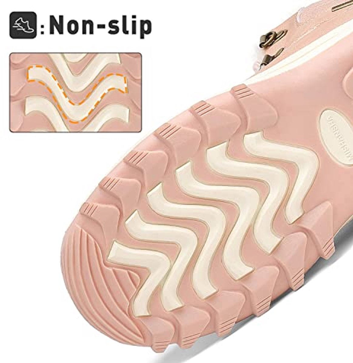 Comfortabele Winterlaarzen met Warme Voering en Antislip Zolen