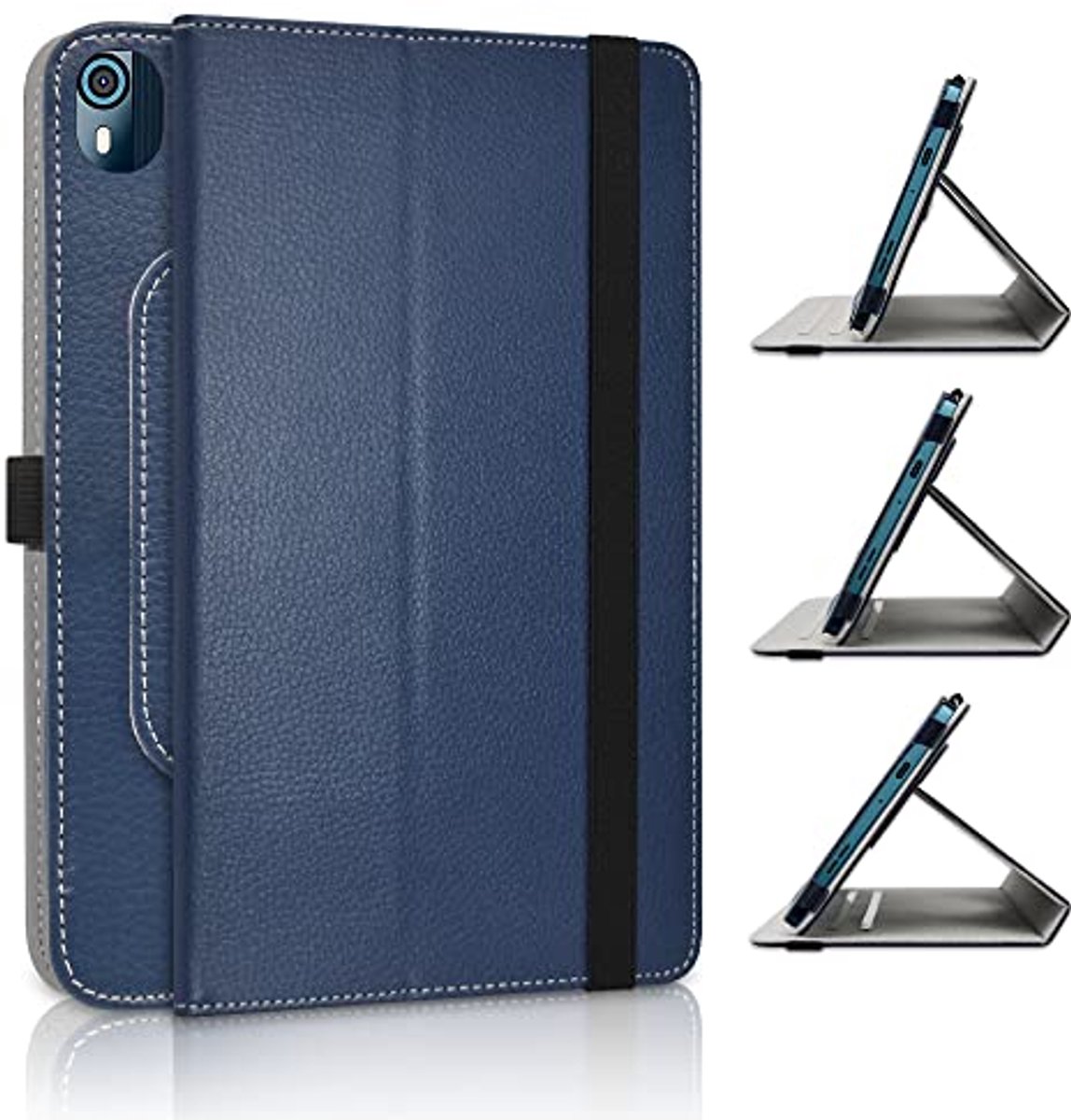 360° Draaibare Kunstlederen Hoes voor 8" Tablet