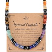Helin life Klassieke ketting- Ketting Dames en Heren-Kralen kettingen-Natuursteen steen-Cadeautjes