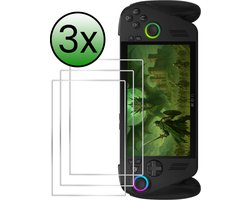 Beschermglas Geschikt voor Xbox Ally X Screenprotector Tempered Glass - Screenprotector Geschikt voor Xbox Ally X Screen Protector - 3 Stuks