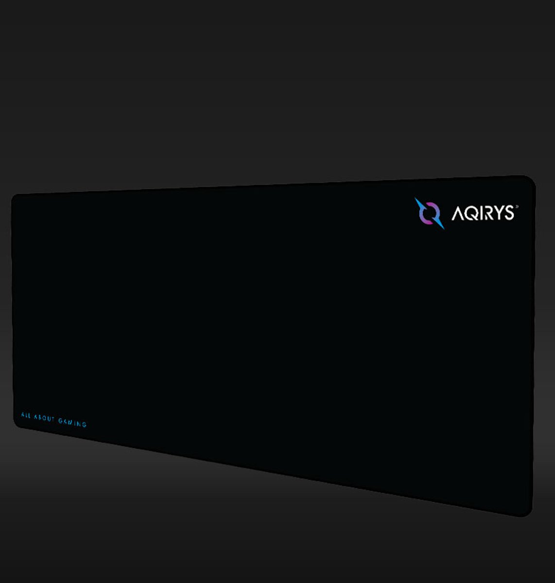 AQIRYS-Singularity-Extra-Large-Muismat-Zwart-Microfiber-900x400x3mm-Waterdicht-Antislip-Geschikt-voor-Alle-Muistypes