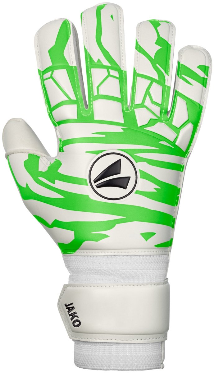 Jako Animal Basic Rc Keepershandschoenen Kinderen - Wit / Fluo Groen | Maat: 4