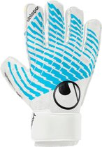 Uhlsport Fm Cybertec Starter Soft Keepershandschoenen - Wit / Lichtblauw / Zwart | Maat: 6