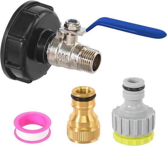 6 Joints Caoutchouc EPDM Pour Raccords Valve IBC – Adaptateurs Étanchéité Conteneurs 163/245 Mm DN40 DN50