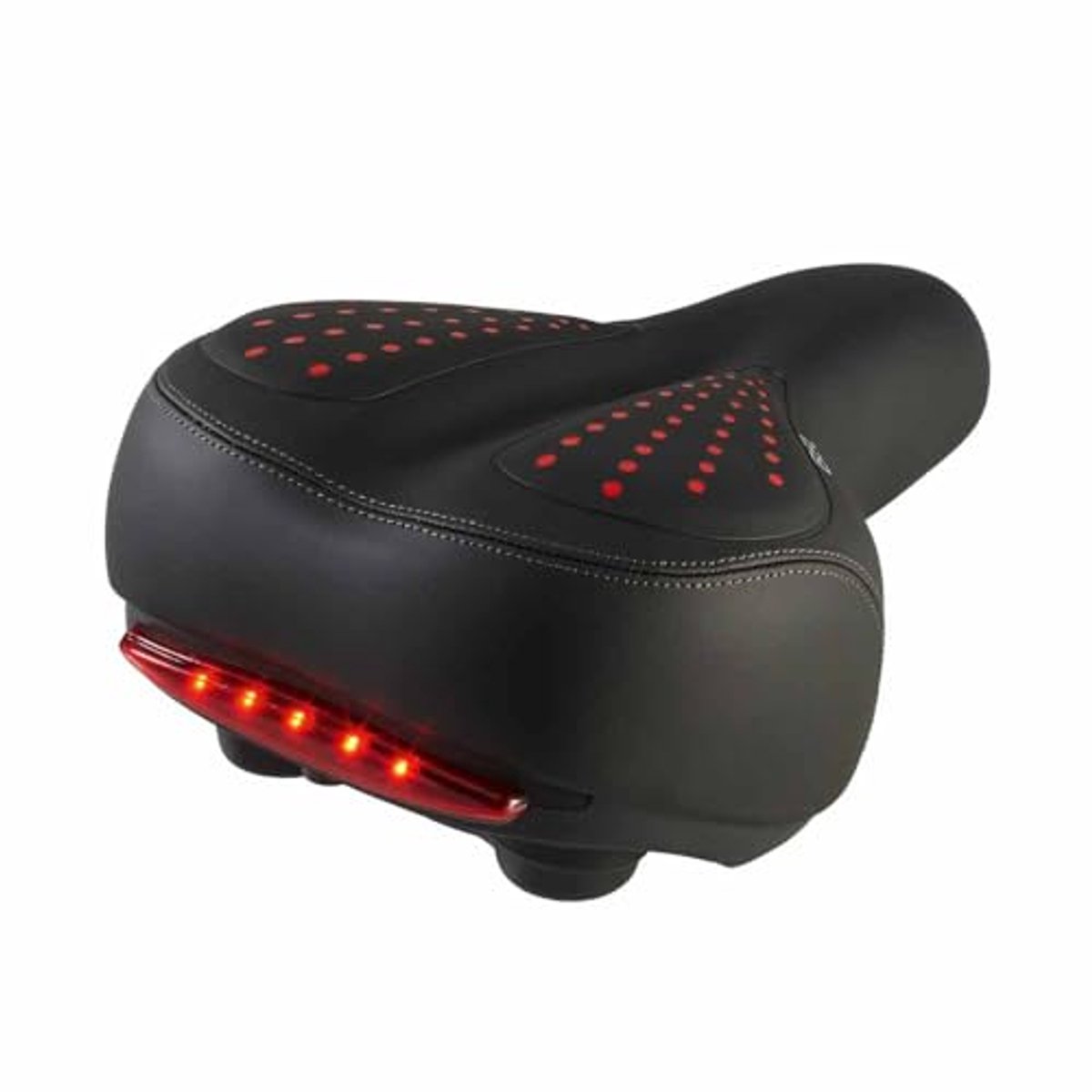 Comfortabel Gelzadel met Achterlicht voor Fietsen – Ultieme Veiligheid en Comfort
