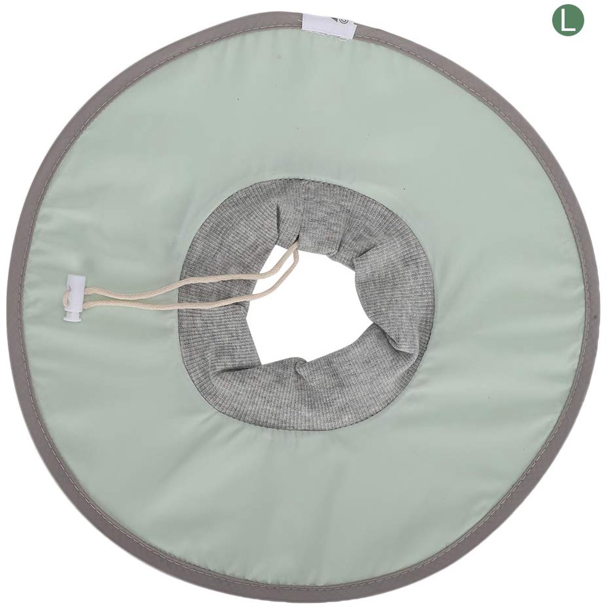 Cat Anti-Licking Elizabethan Collar After Surgery, Anti-Bite Light Breathable Collar, Non Block Visor Collar, for Cats After Surgery(L)