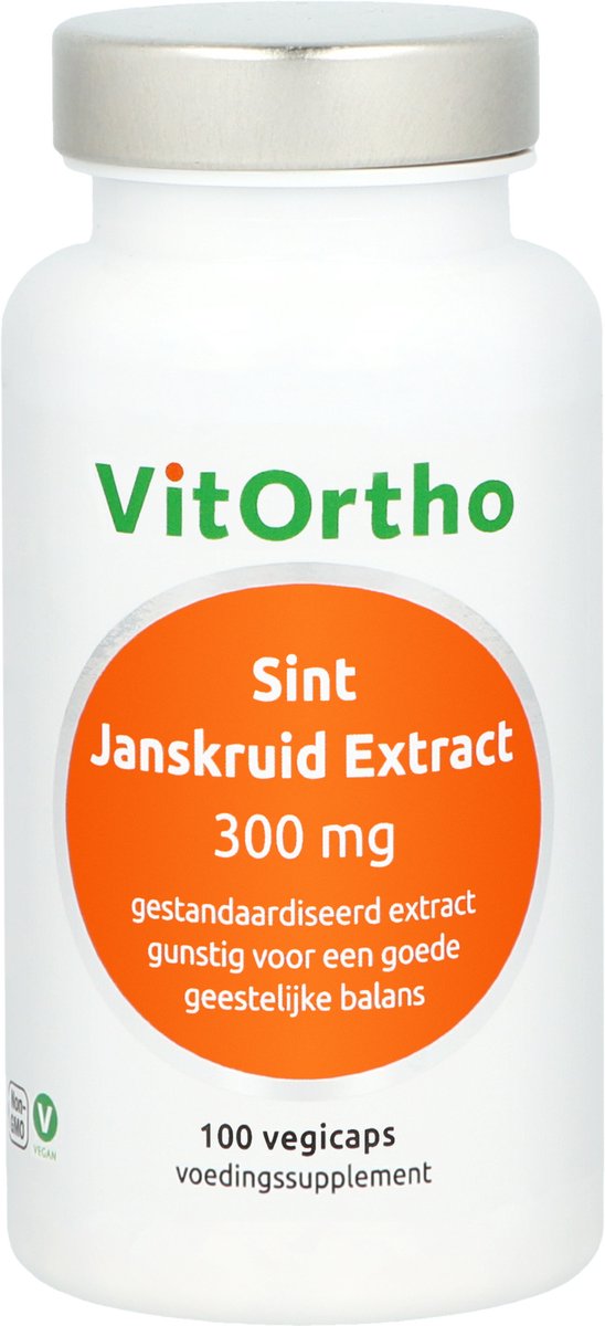 VitOrtho - Sint Janskruid Extract 300 mg (100 vegicaps)