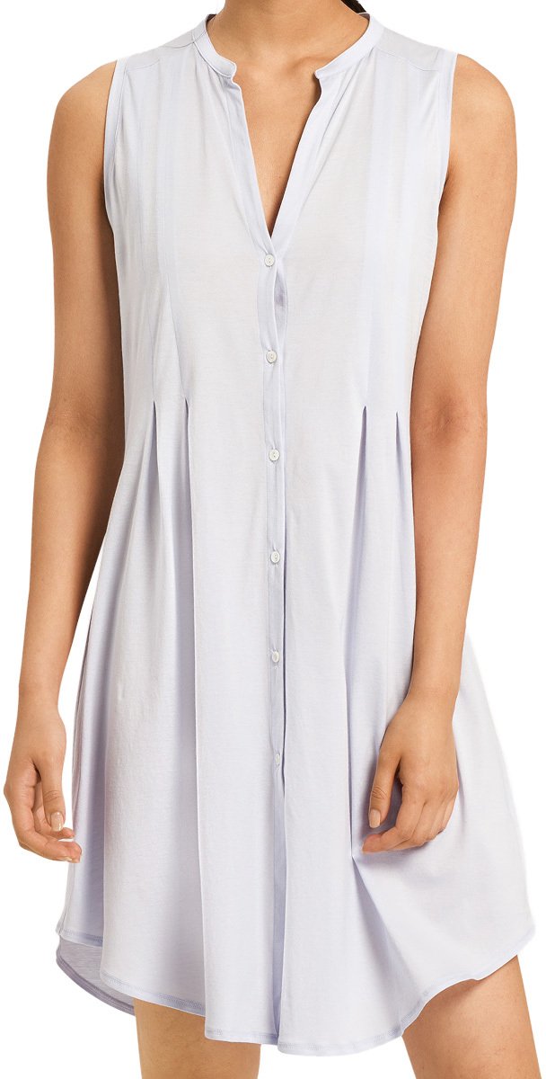 Hanro Ärmelloses Nachthemd Cotton Deluxe 90cm