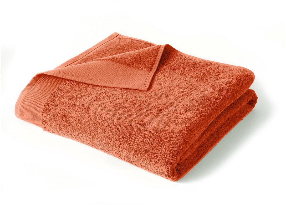 Blanc des Vosges Luxe Badlaken Uni - terra cota - 70x140 cm - 100% microkatoen - 600 g/m²