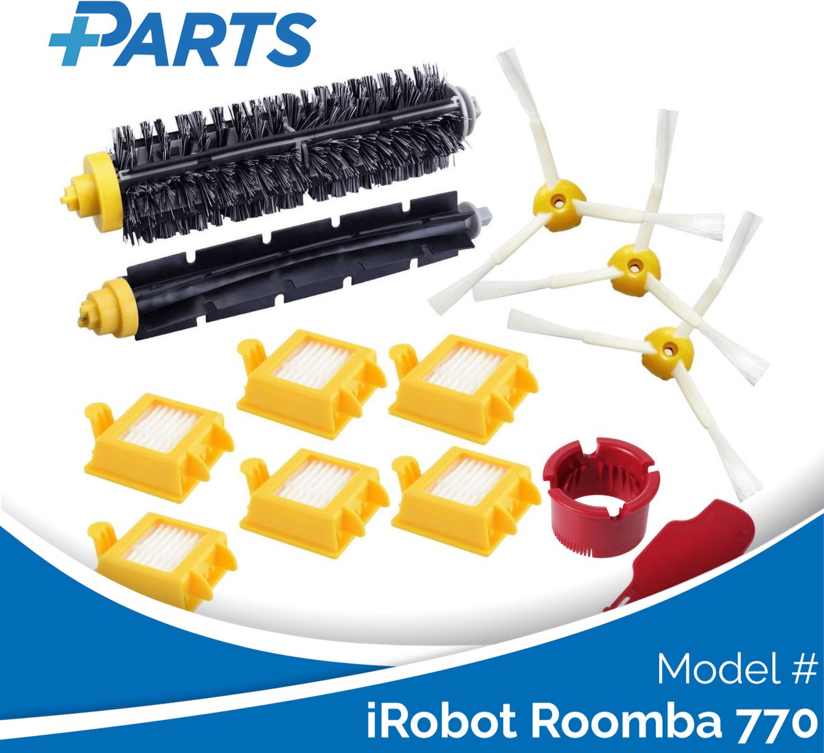 iRobot Roomba 770 Onderhoudsset (Plus.Parts® alternatief voor 4503462)