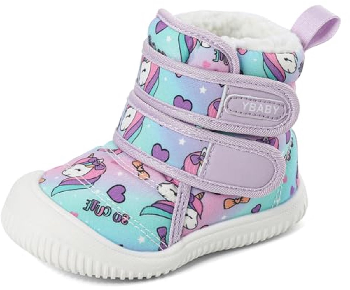 Winterlaarzen voor Baby's - Pluche, Warm en Antislip - Maten 19 tot 27