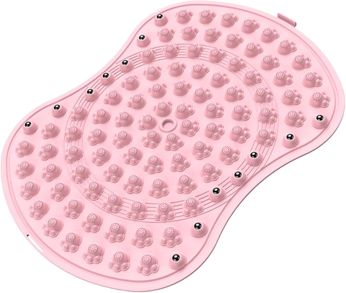 Voet Plezier Mat Vingerdruk Board Voet Massage Pad, Wandelen Teen Plaat Massage Pad Verlichten Voetmat met Magneet voor Thuisgebruik