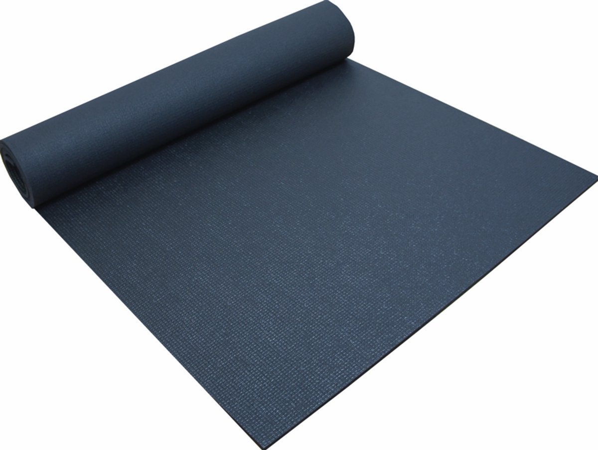 Pierre Sports - Yogamat donkerblauw - 50% recycled polyester - gemaakt in Europa - goede grip