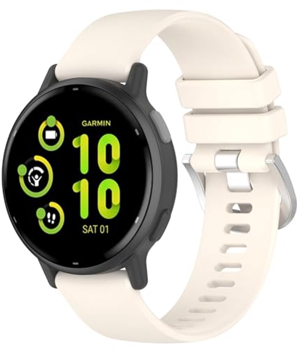 20mm Horlogeband voor Garmin Vivoactive en Vivomove Series - Verstelbare Vervangband
