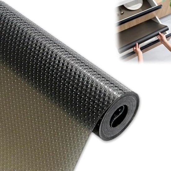 Tapis de tiroir, résistant à l'humidité et à l'eau, feuille pour armoires de cuisine
