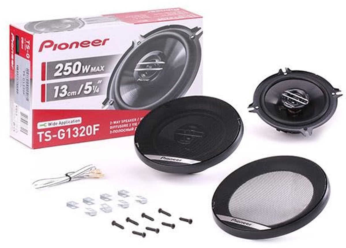13 cm 2-Weg Coaxiale Luidspreker met 250W Vermogen