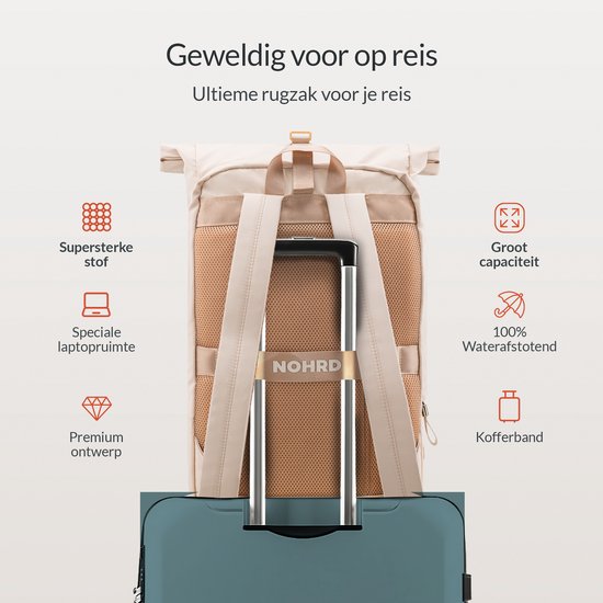 Sac à dos imperméable - Beige