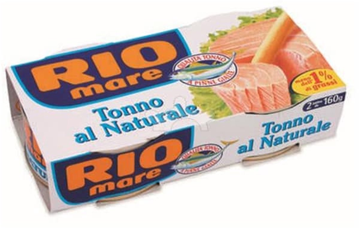 Rio Mare Tonijn Natuur 2x160g