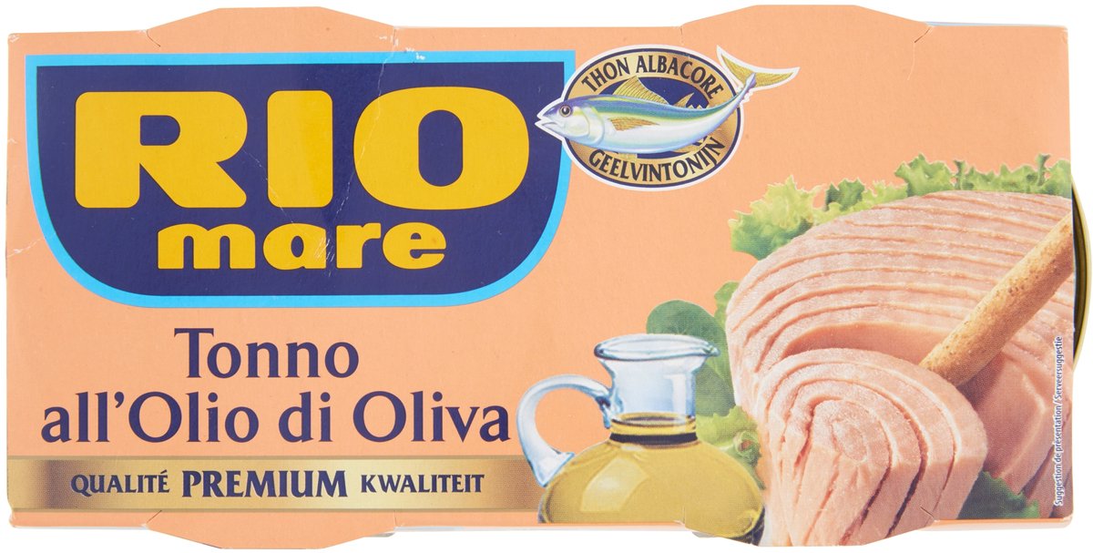 Rio Mare Tonijn in olijfolie 2x160g