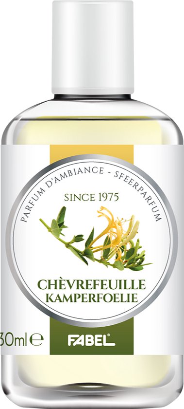 Fabel Sfeerparfum - Interieurparfums - aangename en verfijnde geur in huis - 30 ml - Kamperfoelie