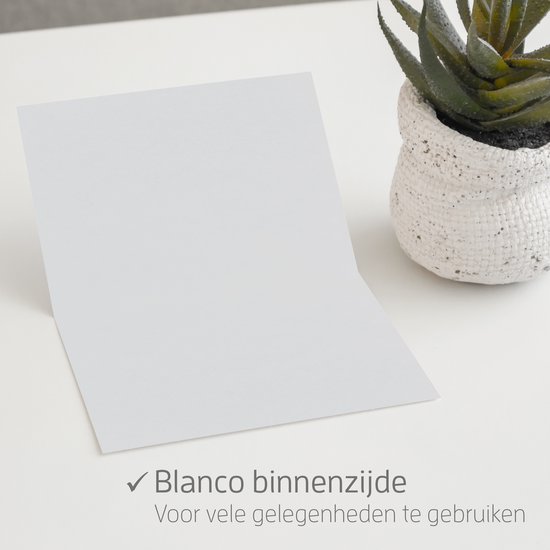 Wenskaarten set Claude Monet - 12 dubbele kaarten met enveloppen - blanco wenskaarten zonder tekst - Stevige kaarten met UV-lak