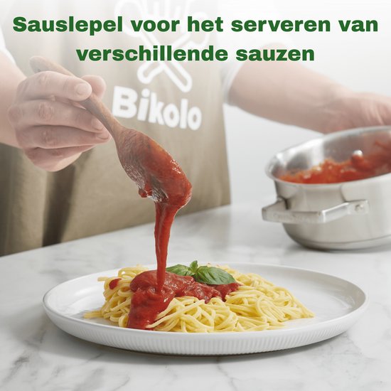 Brabantia Profile Beukenhouten keukengerei, set van 3