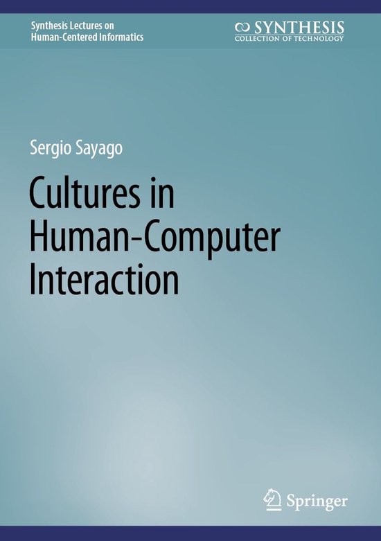 eBColl Synthesis Collection 12 - Cultures in Human-Computer  ... - cover