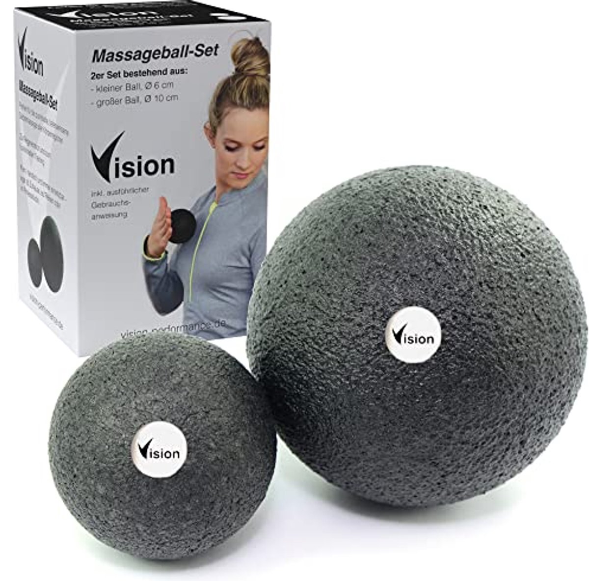 Massagebalset voor Zelfmassage - Spanning Verlichten en Snelle Regeneratie