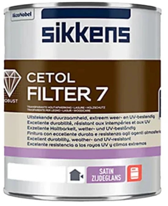 Sikkens Cetol Filter 7 Plus - 006 - Lichte Eik - 1 l - 16 m²/l