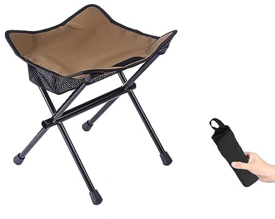Opvouwbare campingkruk, draagbare lichtgewicht campingkruk, mini