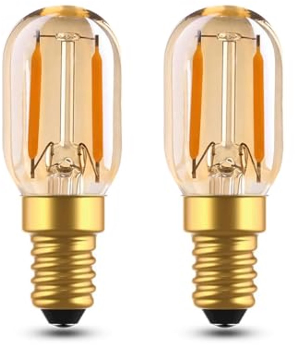 E14 LED Gloeilamp Warmwit Vintage Mini-Buislamp 1W - 2 Stuks