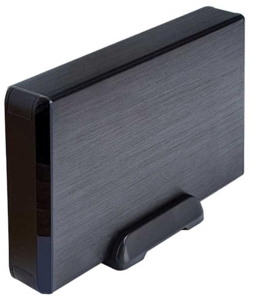Externe 3,5-inch behuizing SATA I, II, III op USB 3.0/USB 3.1 GEN1 - Zwart