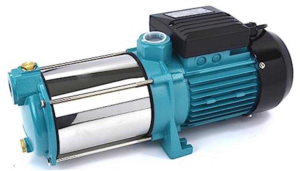 Centrifugaalpomp 1300W voor Tuin en Huiswaterinstallatie - 6000 l/h en 55 m Opvoerhoogte