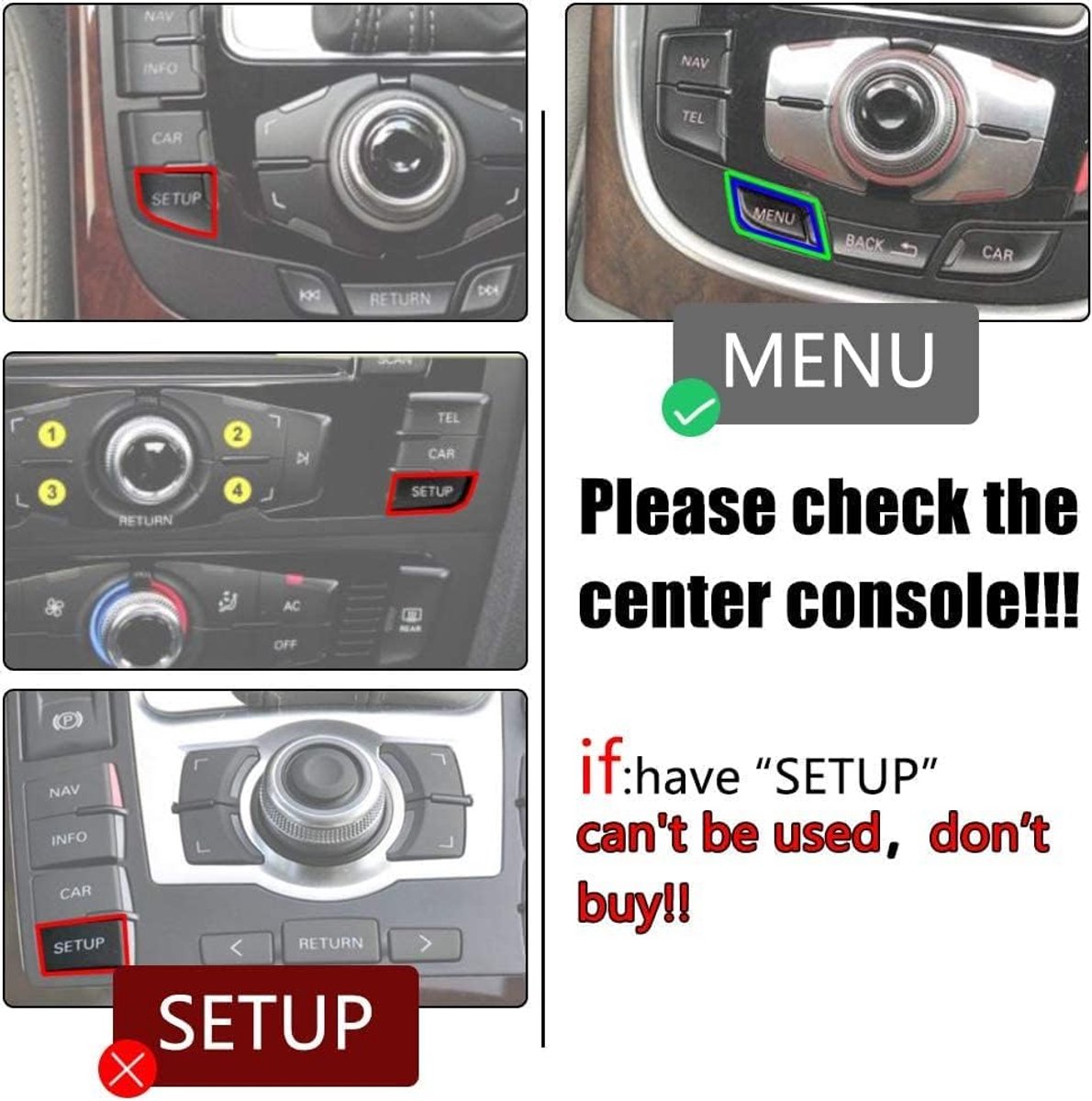 Mmgoqqt - Bluetooth 5.0 AUX autoradio-audioadapter voor RCD310-RCD510 en RNS510